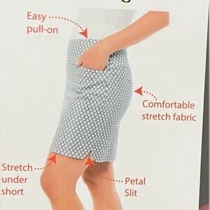 S.C. & Co. Women's 360 Tummy Control Skort (skirt w short)